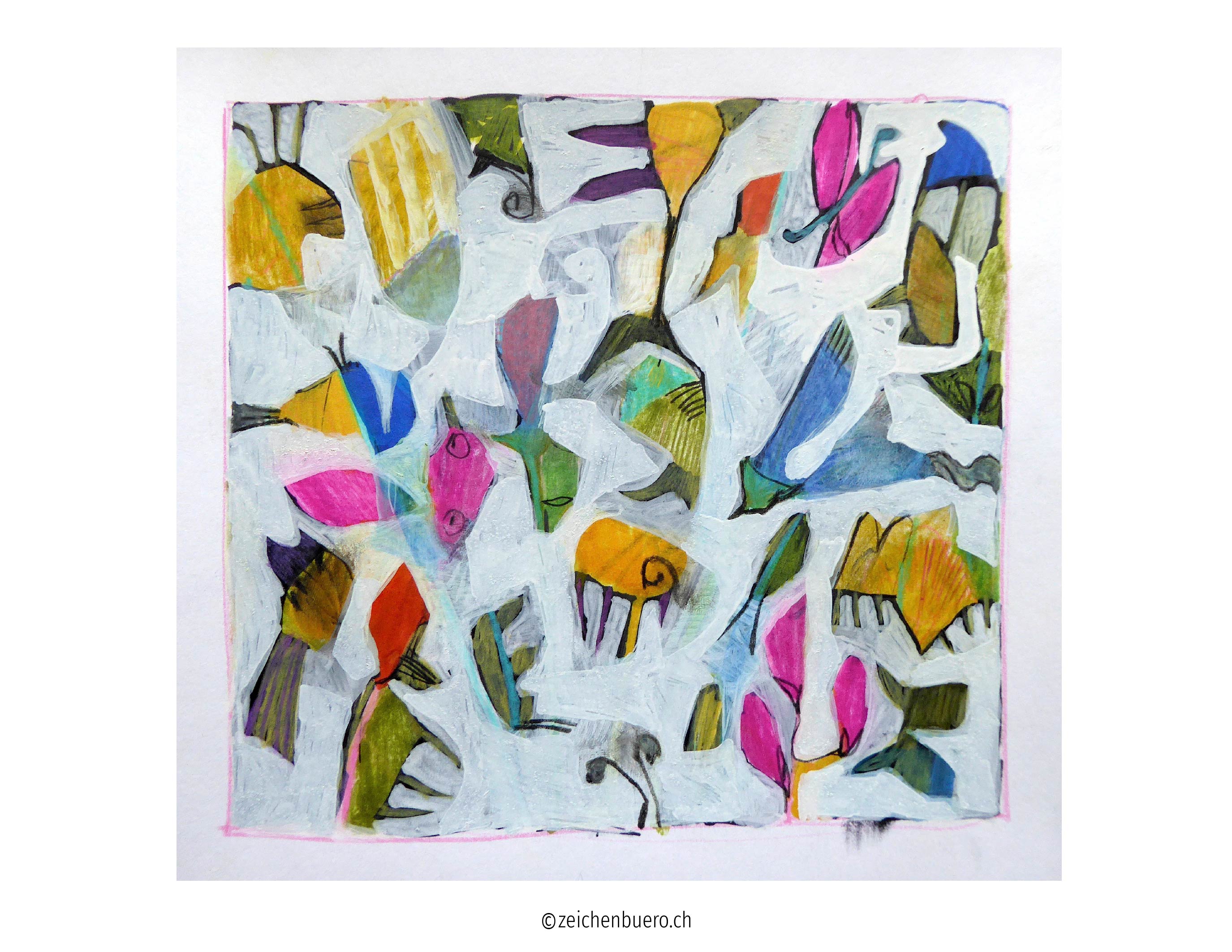 Weg über dem Nebelmeer